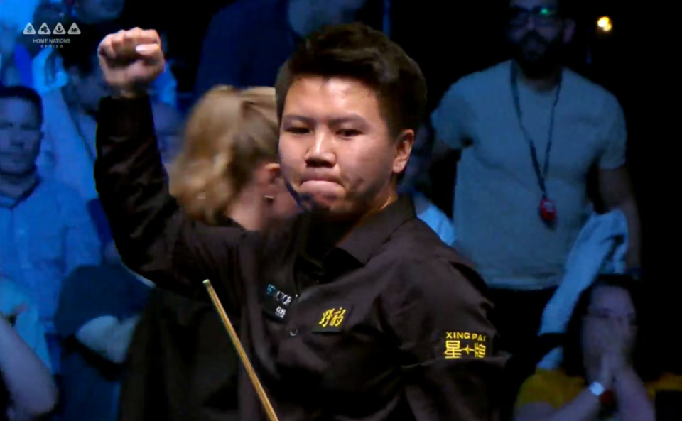 落后连扳, 把艾伦斩落 落后连扳, 把艾伦斩落